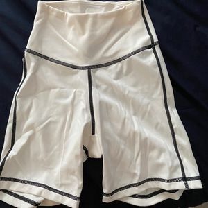 WE WORE WHAT biker shorts